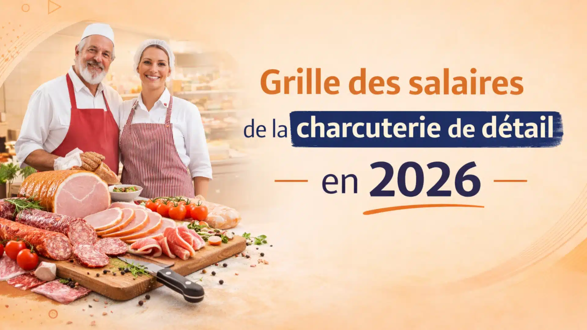Grille des salaires 2026 de la charcuterie de détail
