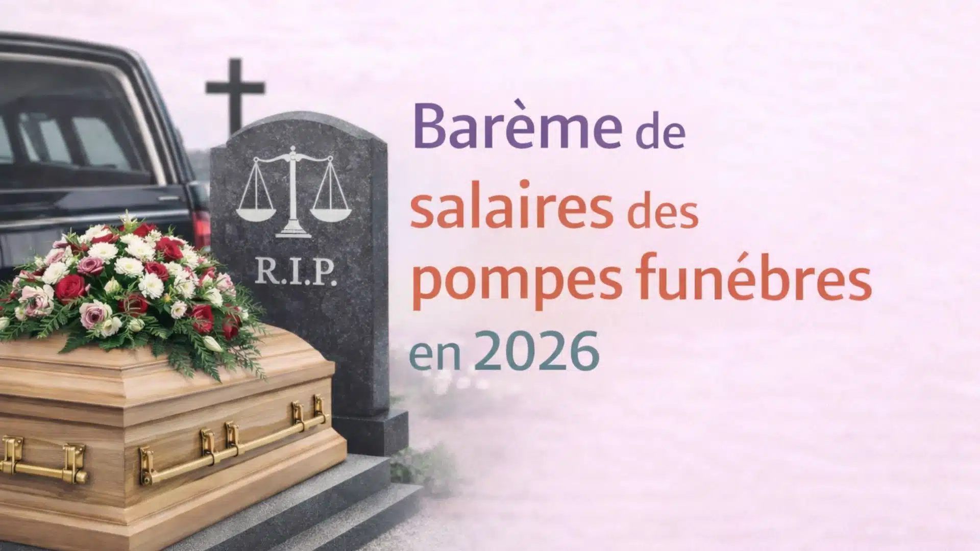 Grille des salaires 2026 des pompes funèbres