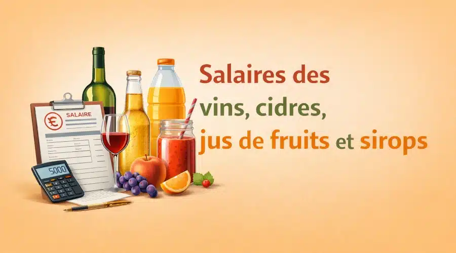 Rémunérations minimales 2026 des vins et spiritueux